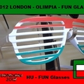 LONDON 2012 - OLIMPIA - FUN GLASSES - HUNGARY 