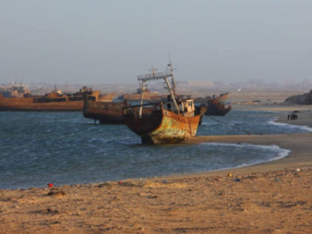 A világ legnagyobb hajóroncs-temetője: Nouadhibou, Mauritánia