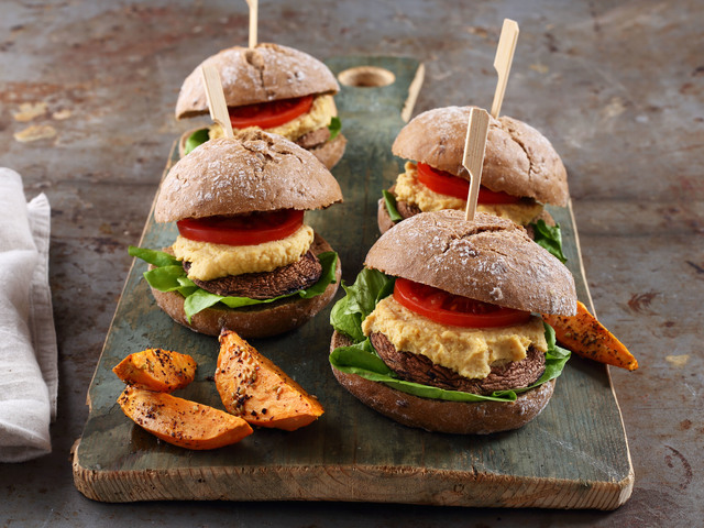Portobello burger