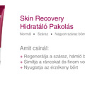Ismerd meg, nyerd meg: Skin Recovery Hidratáló Pakolás