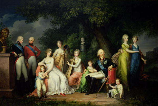Franz Gerhard von Kugelgen A cári család 1800, oljfestmény.jpg