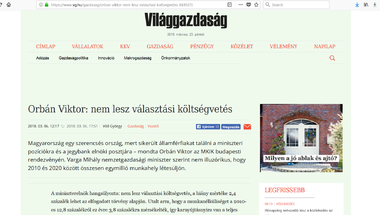 NEM. LESZ. VÁLASZTÁSI. KÖLTSÉGVETÉS.