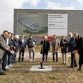 Alapkőletétel a Porsche Hungaria Parts Center bővítéséhez