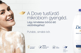 A DOVE TUSFÜRDŐ MIKROBIOM GYENGÉD