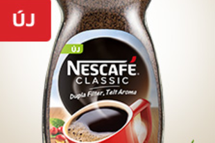 Tedd teljesebbé az ébredést duplán filterezett NESCAFÉ CLASSIC kávéval!