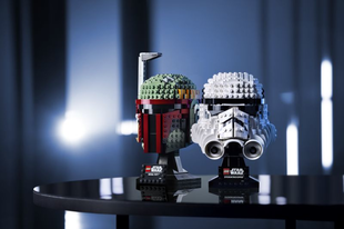 Az új LEGO® Star Wars™ sisak építőkészletek előcsalogatják az építők sötét oldalát