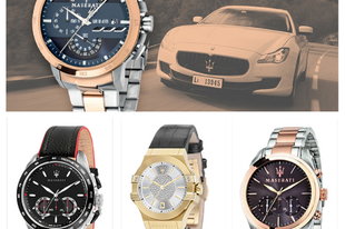 Sportosan elegáns: Maserati órák Neked
