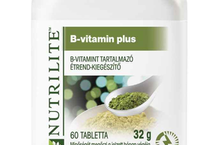 A NUTRILITE™ újdonsága, a kétfázisú B-vitamin Plus étrend-kiegészítő tabletta egész napon át tartó lendületet ad.
