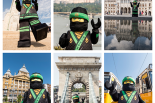 A LEGO® NINJAGO® Film főhőse elszabadult Budapesten!