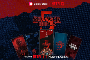 Lépj be a Fejjel lefelé világába: Exkluzív Stranger Things témát kínál a Samsung és a Netflix Galaxy készülékekre