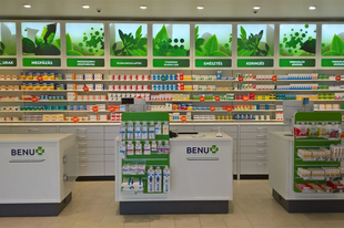 A 100. gyógyszertárához ért a BENU-hálózat korszerűsítése