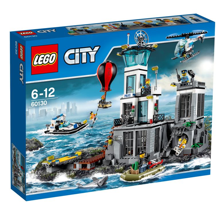 Segítsetek a rendőröknek fenntartani a rendet a LEGO City Börtönszigeten™! A börtön lakói ravasz módon szökést terveznek, de szerencsére még időben leleplezhetitek agyafúrt tervüket, így megakadályozhatjátok, hogy a rosszfiúk elmeneküljenek! A szökevények mindenre gondoltak: kihasználva az őrök figyelmetlenségét a szennyvízcsatornán át jutnak ki az épületből. Az út végén egy motorcsónak várja őket, így gyorsan és feltűnésmentesen hagyhatják el a szigetet. Pattanjatok be a helikopterbe, és akadályozzátok meg, hogy a rájuk váró léghajóval elmenekülhessenek! 