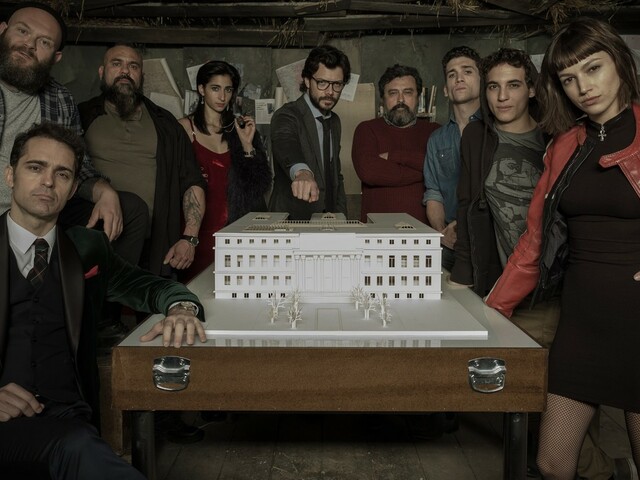 A nagy pénzrablás (1. évad) / La casa de papel / Money Heist (season 1: Parts 1, 2) (2017)