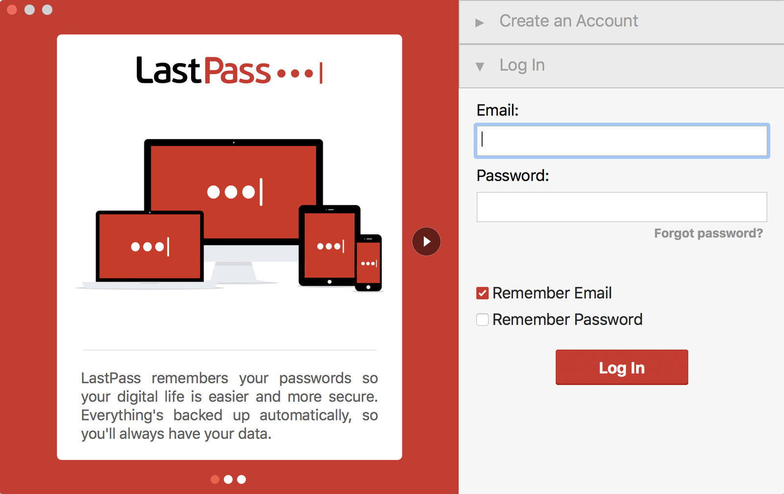 lastpass password manager