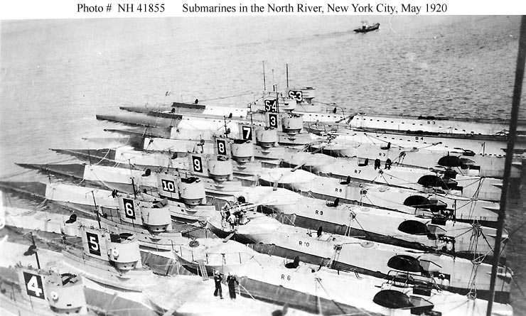 Új S-típusú tengeralattjárók, 1920 májusában