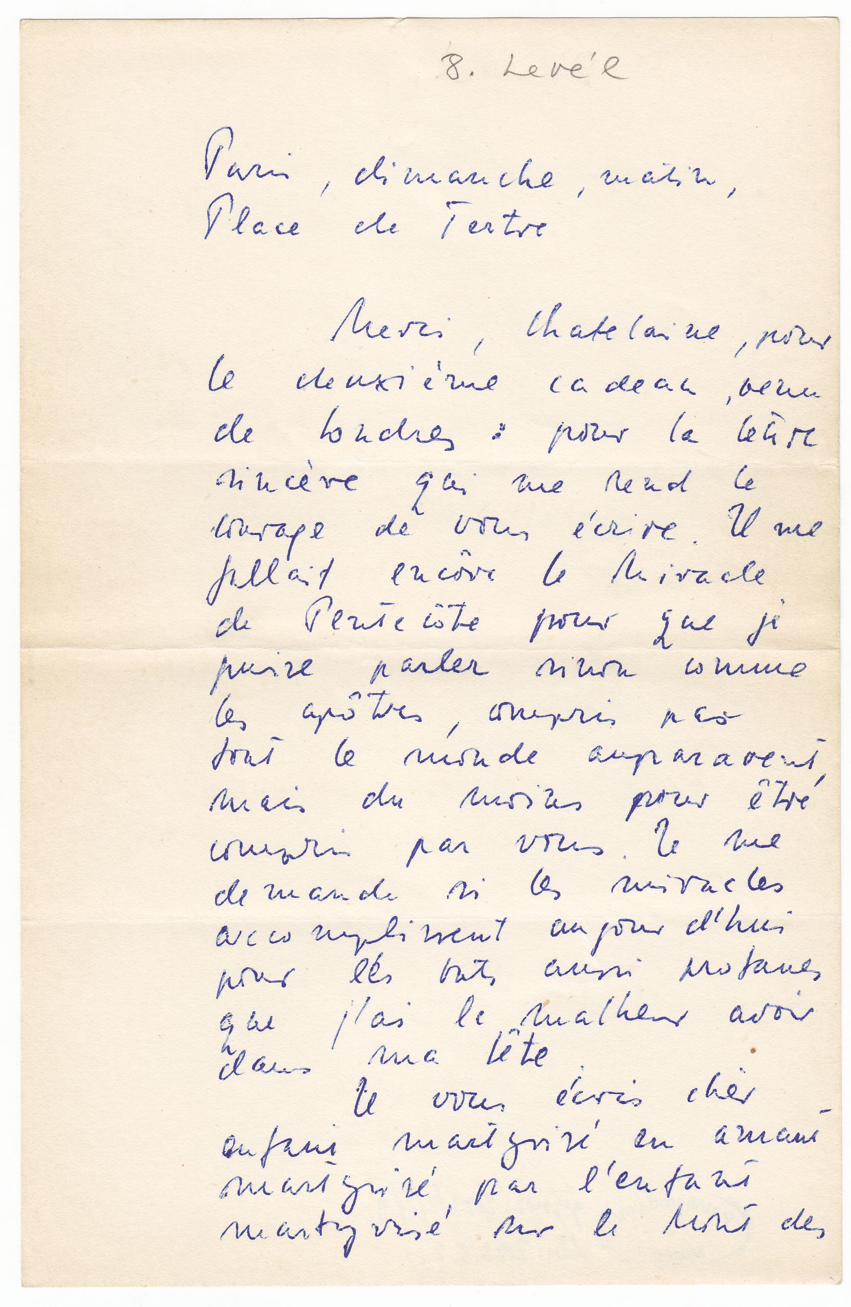 Szabó Zoltán levelei Károlyi Judithnak, 1948 (PIM Kézirattár)