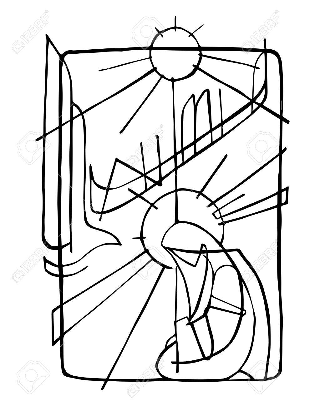 82949687-hand-drawn-vector-illustration-or-drawing-of-virgin-mary-and-holy-spirit-at-the-incarnation.jpg