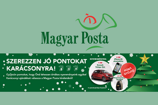 Karácsonyi nyereményjáték a Magyar Postával