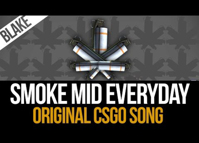 Egy őrült csinált egy Smoke mid everyday reggie számot CS:GO-ra