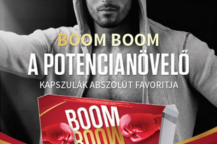 A Boom Boom potencianövelő a legjobb, az Intim Centerben az eredeti kapható