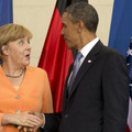 Angela Merkel, Damoklész kardja az USA felett