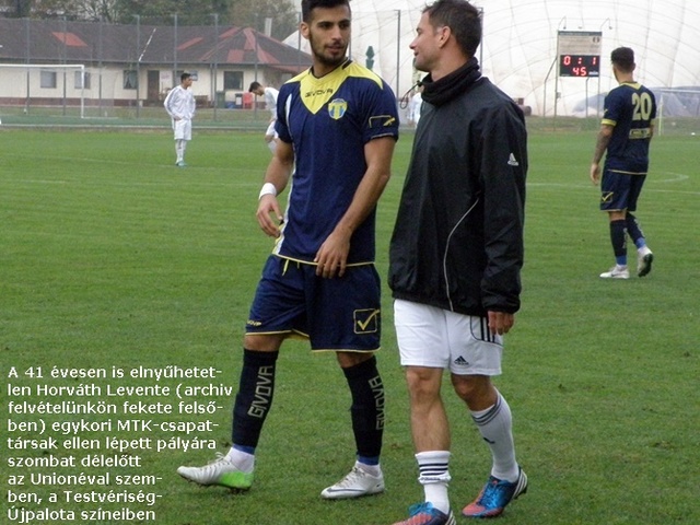 Régi csibészek: Czvitkovics Péter, Kulcsár Tamás és Melczer Vilmos szombat délelőtt nem Horváth Leventével egy társulatban futballozott