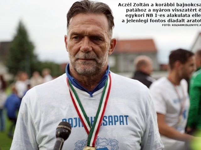 Aczélos Misleny-csillag a vasi falon