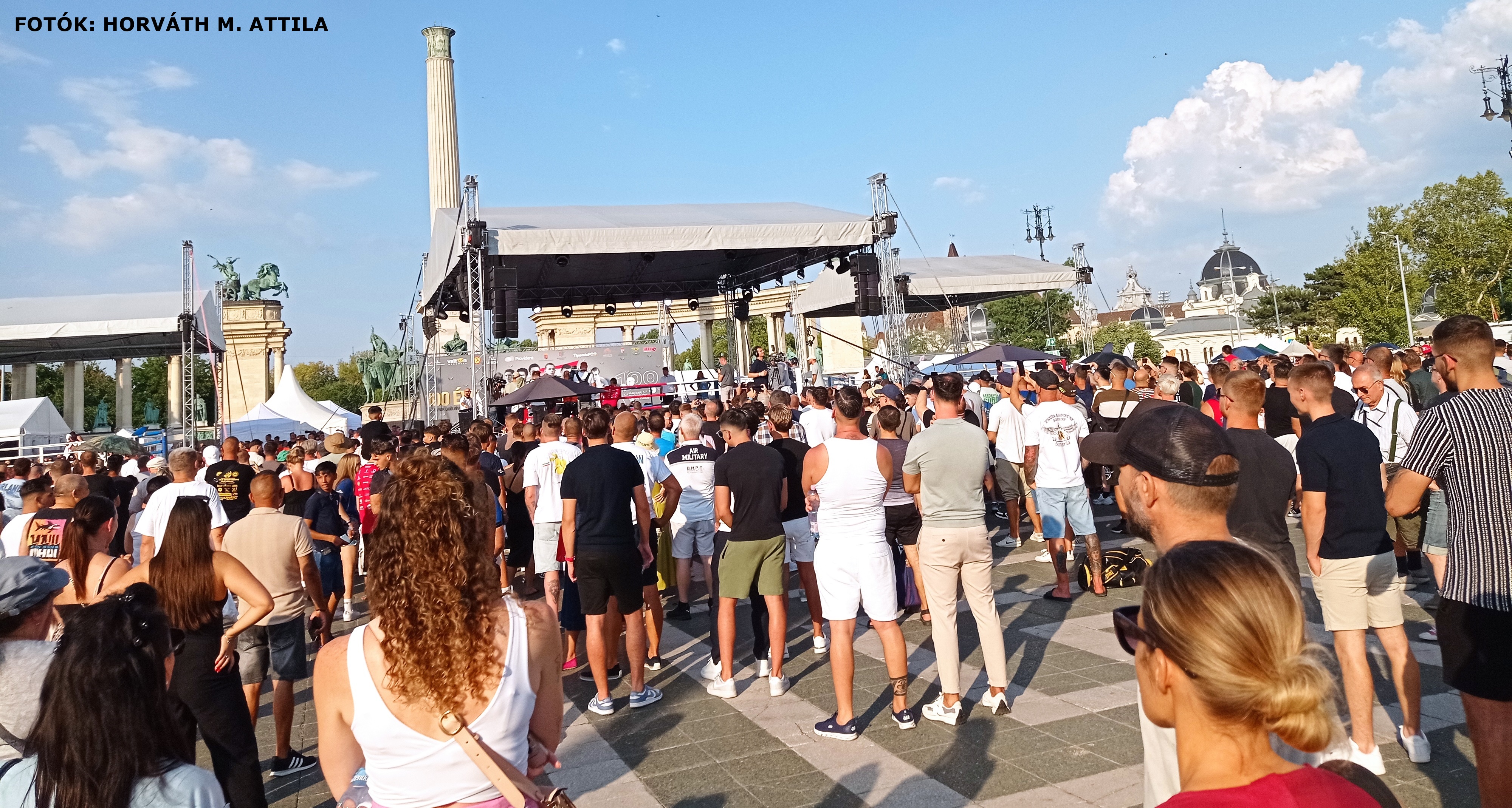 2025. 08. 16., szombat, Hősök tere, Magyar Ökölvívók Szövetsége, 100. születésnap