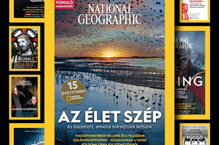 15 éve jelent meg először a magyar National Geographic