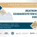 Beatkorszak szabadegyetem extra Egerben