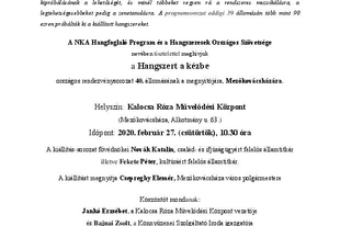 Mezőkovácsházára érkezik a Hangszert a kézbe! országos rendezvénysorozat