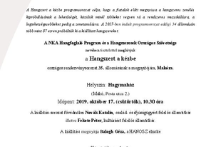 Makóra érkezik a Hangszert a kézbe! rendezvénysorozat