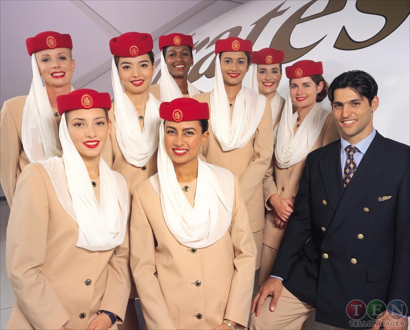 emirates légiutas kísérők