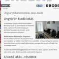 Kiadó lakás Ungváron - ajánló