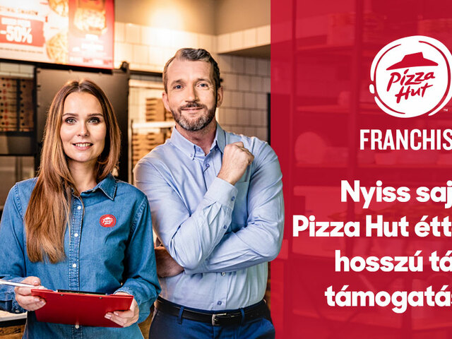 Szeretnél egy saját Pizza Hut éttermet? Itt a lehetőség
