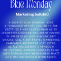 Blue Monday egy Marketing fogás