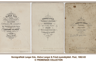 Kőnyomatos hazai verzógrafikák az 1860-as évek első felében