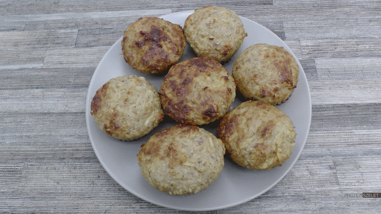 Almás-mandulás muffin recept 3