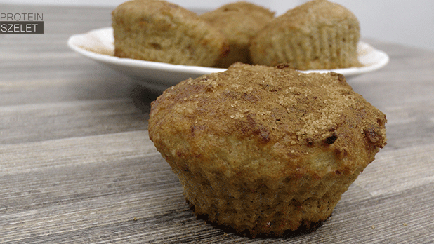 Almás-mandulás muffin