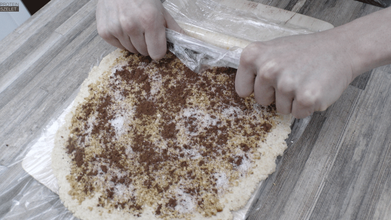 Kakaóscsiga zabpehelyből recept 4