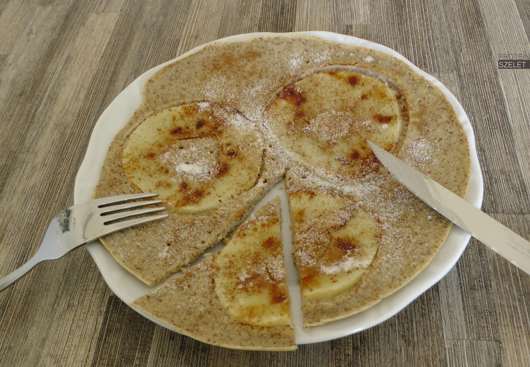 Varázslatos protein palacsinta almával recept 2