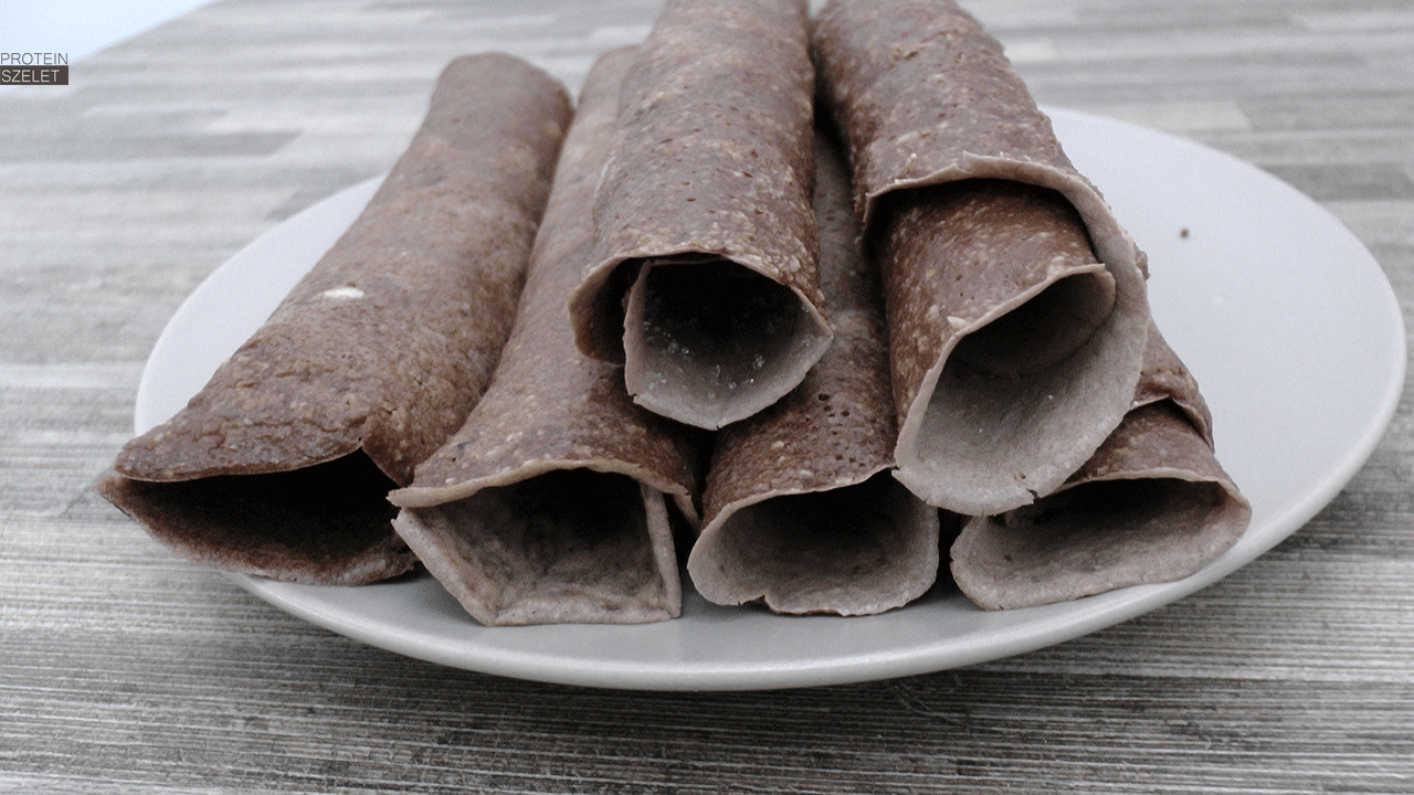 Variációk reggelire: kakaós protein palacsinta recept 3