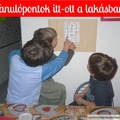 Tanulópontok itt-ott a lakásban