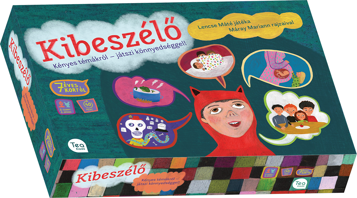 A négy, külön és egyvégtében is játszható kártyajáték lehetővé teszi, hogy felnőtt és gyerek bátran beszélgessen olyan témákról, amelyeket mindig is szeretett volna, de soha nem mert kibeszélni.