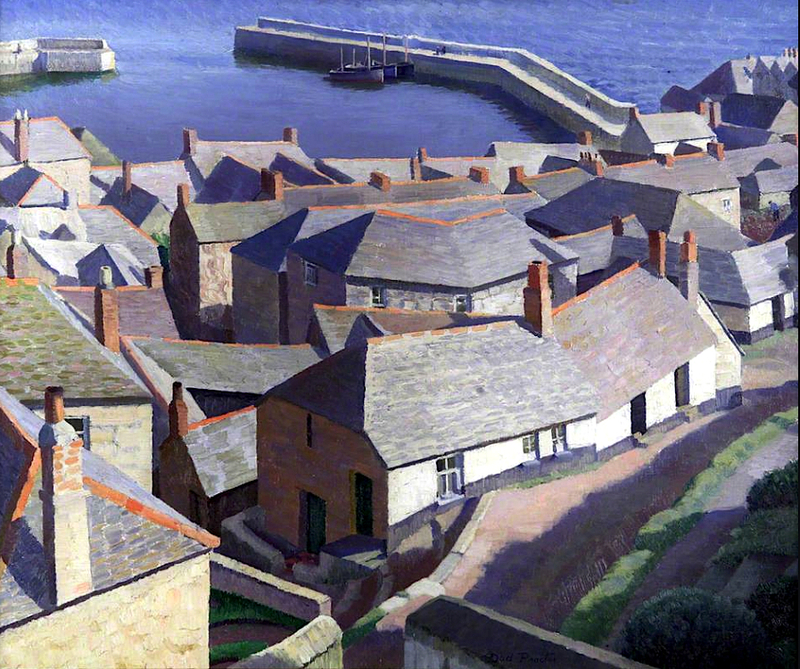 Early Morning, Newlyn (1926, oil on canvas)<br /><br />Dod Procter<br /><br />Dod Procter RA (born Doris Margaret Shaw, 1890–1972) was an English artist, and wife of artist Ernest Procter. Her painting, Morning, was bought for public consumption by the Daily Mail in 1927.Procter and her husband attended art schools in England and in Paris together, where they were both influenced by Impressionism and Post-Impressionism movements. They also worked together at times, sometimes sharing commissions and other times showing their work together in exhibitions. Procter was a lifelong artist, active after the untimely death of her husband in 1935. She was a member of several artists organisations, such as the Newlyn School and became President of St Ives Society of Artists (STISA) in 1966.<br />