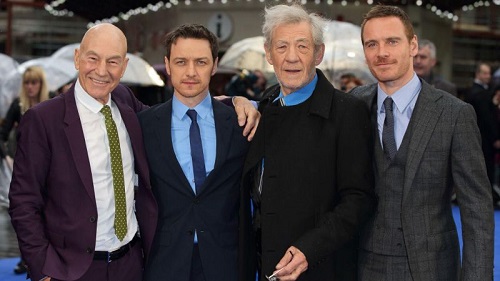 Legendás barátok: Patrick Stewart és Ian McKellen az X-Men filmek forgatásán hatalmas barátok lettek. Ugyanez történt James McAvoy-jal és Michael Fassbenderrel, ők alakítják X professzor és Magneto fiatalkori énjét. Az X-Men - Az eljövendő múlt napjai c. filmben (2014) mind a négy színész szerepelt.