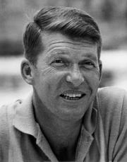 Astronaut Wally Schirra looking relaxed in the weeks leading up to his Project Mercury orbital flight on October 3, 1962..jpg