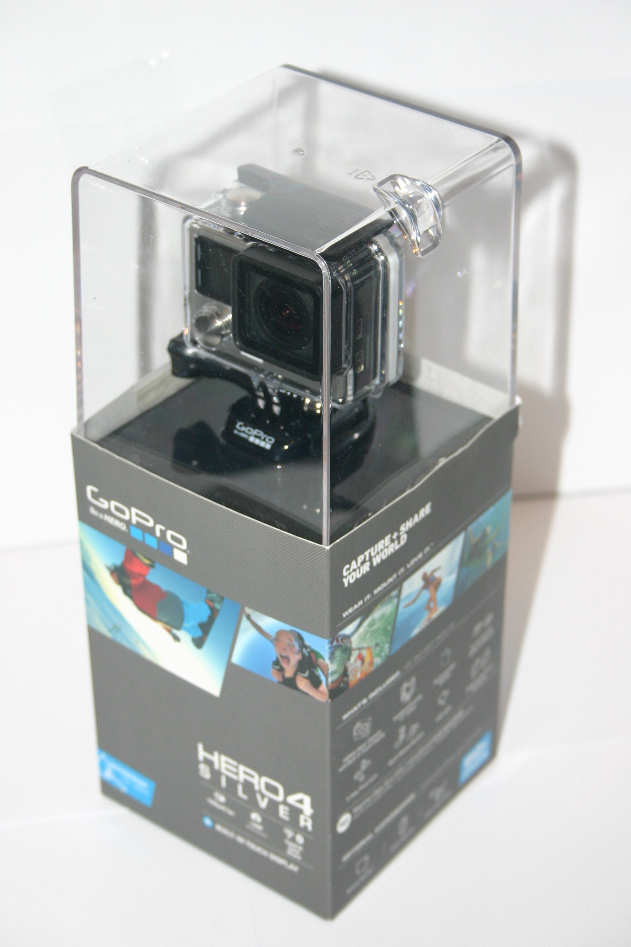 日本正式代理店 GoPro HERO4 シルバー ケース、付属品付 - カメラ