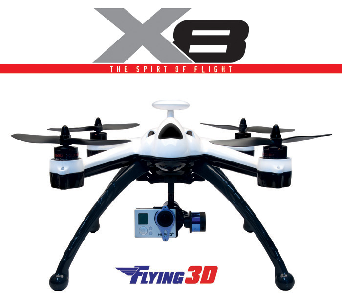 Flying 3D X8