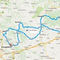 Mátra túra 2015.04.23 Bp - Galyatető - Bp 249 km
